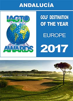 Andalucía, selected as 'European Golf Destination of the Year” at the 2017 IAGTO Awards